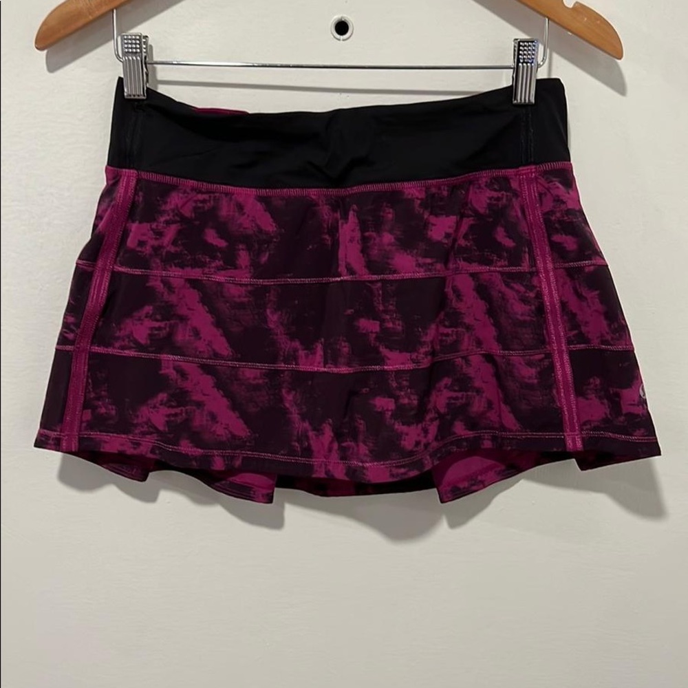 Lululemon Pace Rival Skirt II Breezy Regal Plum
